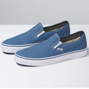 Vans - Navy Slip-On - Women’s 9 / Men’s 7.5